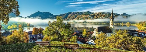 Trefl 1000 Elementów Nad jeziorem Schliersee