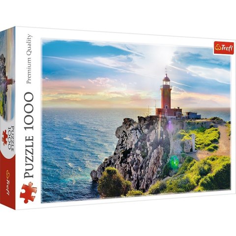 Trefl Puzzle 1000 elementów Latarnia morska w Melagavi