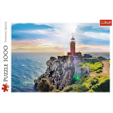 Trefl Puzzle 1000 elementów Latarnia morska w Melagavi