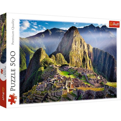 Trefl Puzzle 500 elementów Zabytkowe sanktuarium Machu Picchu