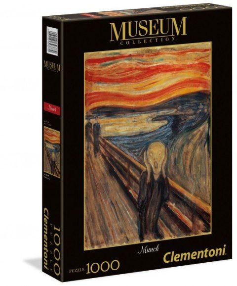 Clementoni 1000 Elementów, Munch, Krzyk