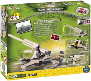 Cobi Klocki Klocki Armia 100 elementów Flak 36/37 8,8 cm