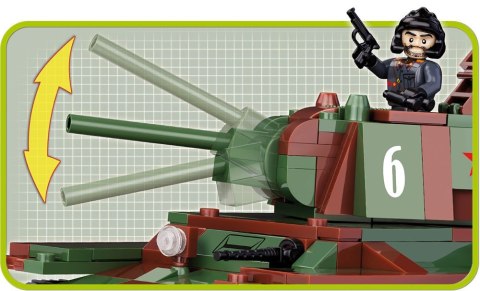 Cobi Klocki Klocki Armia 470 ELEMENTÓW Czołg KV-1