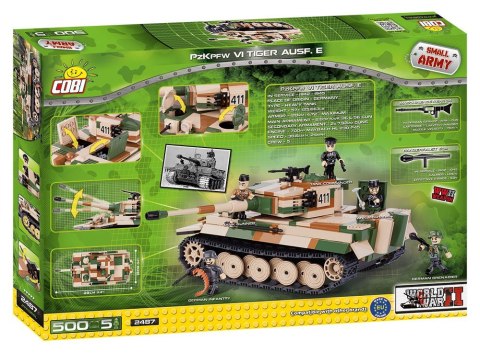 Cobi Klocki Klocki Armia Tiger PzKpfw VI Ausf. E - Czołg niemiecki