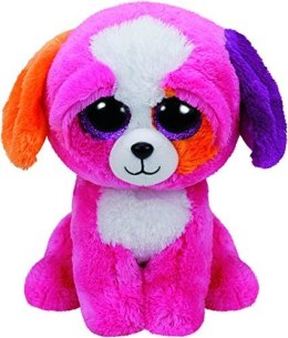 Meteor Maskotka Różowy pies TY Beanie Boos Precious 24 cm