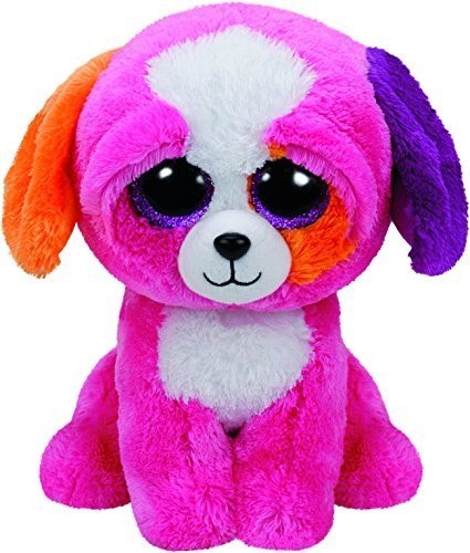 Meteor Maskotka Różowy pies TY Beanie Boos Precious 24 cm