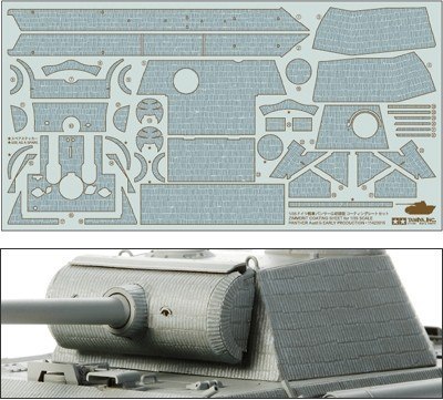 Tamiya Naklejki Zimmerit Pantera G 1/35