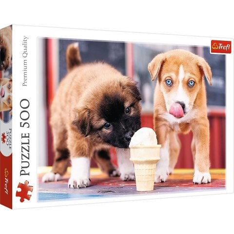 Trefl Puzzle 500 elementów Pora na lody