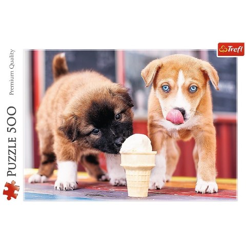 Trefl Puzzle 500 elementów Pora na lody