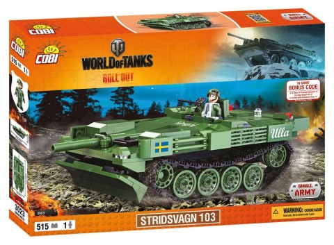 Cobi Klocki Klocki Armia /3023/ Wot Stridsvagn 103 (S-Tank)