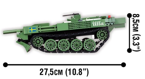 Cobi Klocki Klocki Armia /3023/ Wot Stridsvagn 103 (S-Tank)