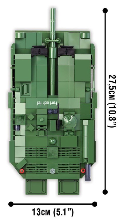 Cobi Klocki Klocki Armia /3023/ Wot Stridsvagn 103 (S-Tank)