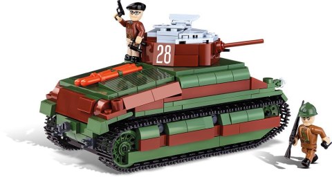 Cobi Klocki Klocki Armia 450 elementów Somua S-35 (Char 19535s) - francuski czołg średni