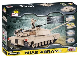 Cobi Klocki Klocki Armia M1A2 Abrams - amerykański czołg podstawowy