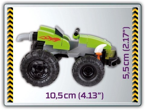 Cobi Klocki Klocki Monster Trux 120 Elementów Wyścig