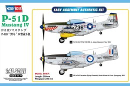 Hobby Boss Model plastikowy P-51D Mustang IV Fighter