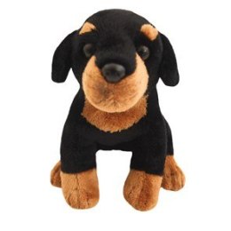 Beppe Pluszowy Doberman siedzący 20 cm