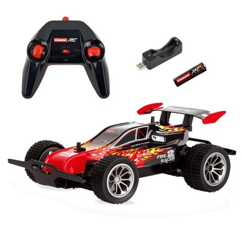 Carrera RC Auto Samochód Buggy Fire Racer 2 1:20