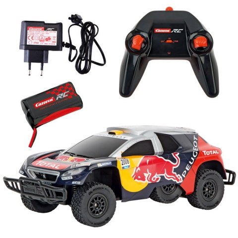 Carrera RC Off Road Peugeot Red Bull Dakar 1:16