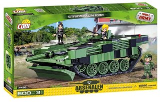 Cobi Klocki Armia Stridsvagn 103C Szwedzki czołg podstawowy