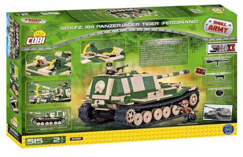 Cobi Klocki Klocki Armia 515 Elementów SDKFZ 184 Panzerjager II