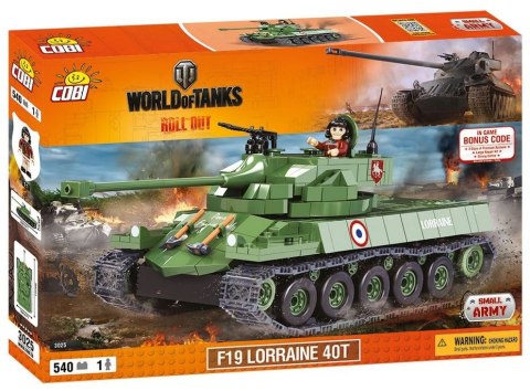 Cobi Klocki Klocki Armia F19 Lorraine 40T