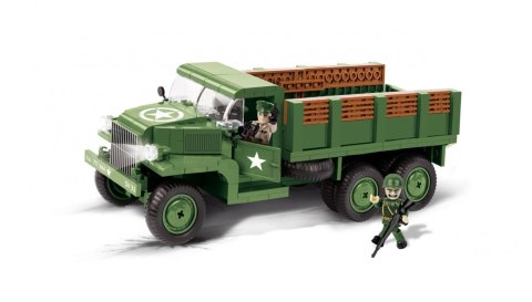 Cobi Klocki Klocki Armia GMC CCKW 353 Transport Truck - amerykański samochód ciężarowy