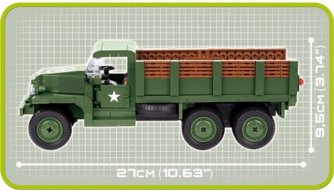 Cobi Klocki Klocki Armia GMC CCKW 353 Transport Truck - amerykański samochód ciężarowy