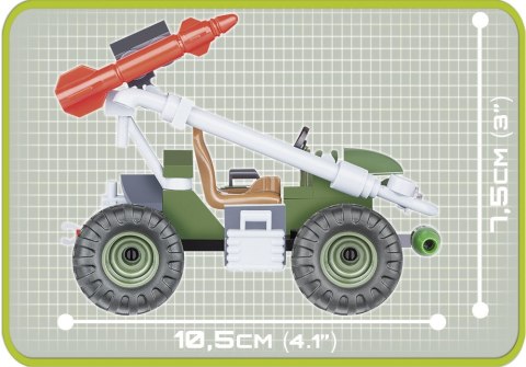 Cobi Klocki Klocki Armia Mobilny Zestaw Rakietowy