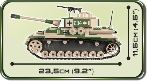 Cobi Klocki Klocki Armia Panzer IV Ausf.F1/G/H niemiecki czołg średni