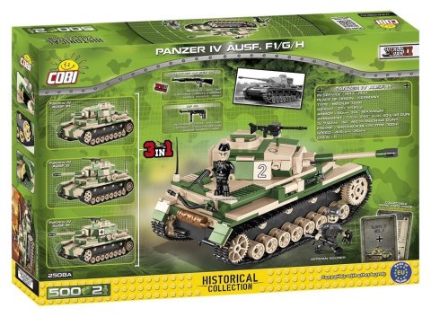 Cobi Klocki Klocki Armia Panzer IV Ausf.F1/G/H niemiecki czołg średni