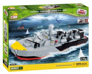 Cobi Klocki Klocki Armia Partol Boat PT-305 Amerykański kuter torpedowy