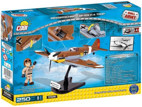 Cobi Klocki Klocki Army Messerchmitt BF 109 F-4 Trop - myśliwiec niemiecki