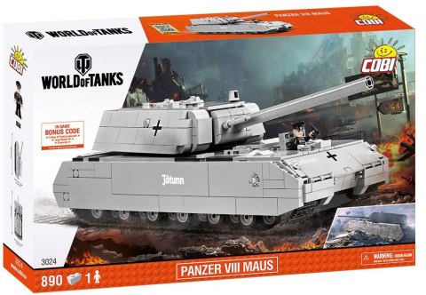 Cobi Klocki Klocki World of Tanks Panzer VII Maus - niemiecki czołg superciężki