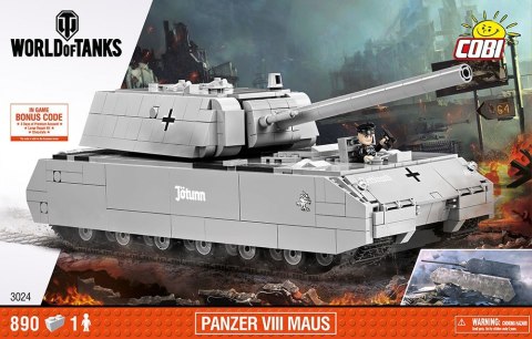 Cobi Klocki Klocki World of Tanks Panzer VII Maus - niemiecki czołg superciężki