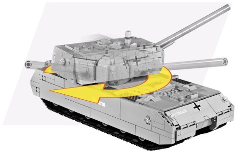 Cobi Klocki Klocki World of Tanks Panzer VII Maus - niemiecki czołg superciężki