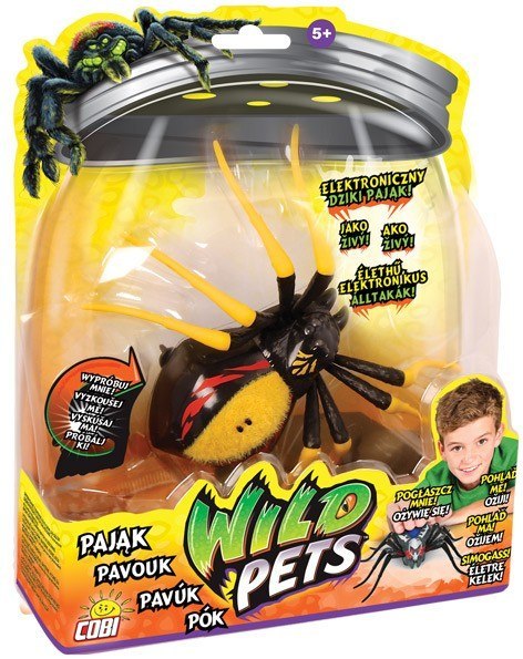 Cobi WILD PETS Interaktywny pająk, Hunter