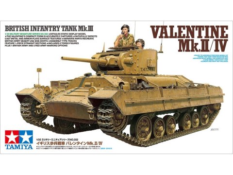 Tamiya British Mk.III Valentine Mk.II/IV