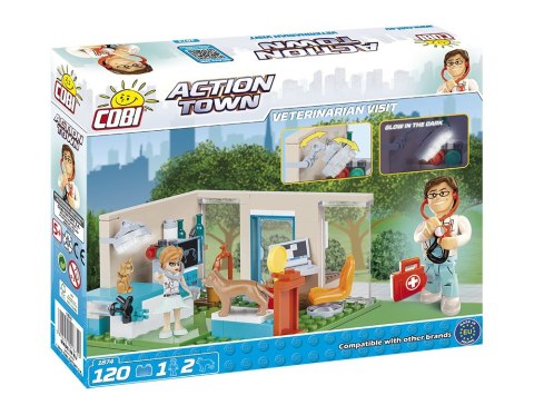 Cobi Klocki Klocki Action Town 120 elementów Weterynarz