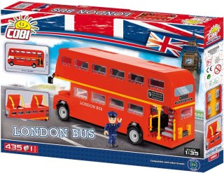 Cobi Klocki Klocki Action Town 435 elementów London Bus, autobus dwupiętrowy