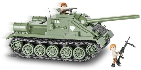 Cobi Klocki Klocki Armia 413 elementów SU-85 Radzieckie działo samobieżne