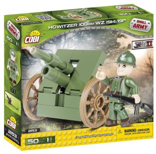 Cobi Klocki Klocki Armia 50 elementów Haubica Polowa Howitzer 100 mm Wz.1914/19P