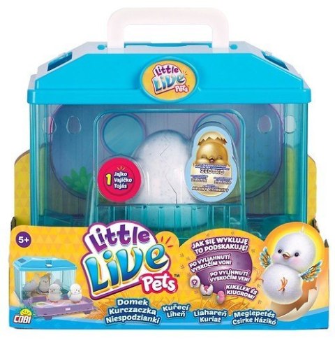 Cobi Little Live Pets Kurczaczek z domkiem