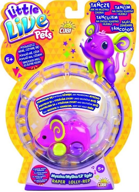 Cobi Little Live Pets Myszka Raper