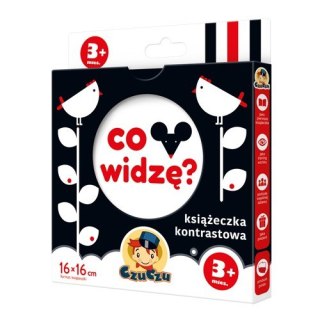 CzuCzu Co widzę? Ksiażeczka kontrastowa + 3 miesiące