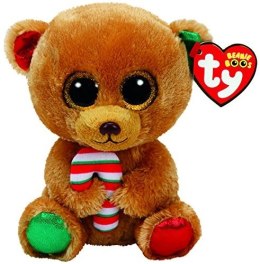 Meteor Maskotka TY Beanie Boos Brązowy miś Bella, 24 cm