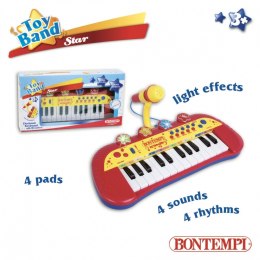 Bontempi Keyboard z mikrofonem Star