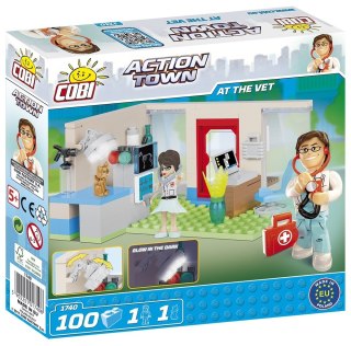 Cobi Klocki Klocki Action Town 100 elementów Weterynarz