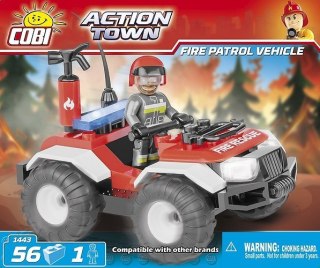 Cobi Klocki Klocki Action Town Patrol Straży Pożarnej 56 elementów