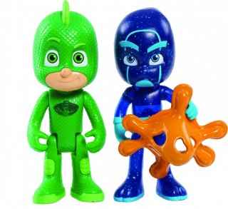 Cobi PJ MASKS Świecąca figurka 2-pak, Gekko i Ninja